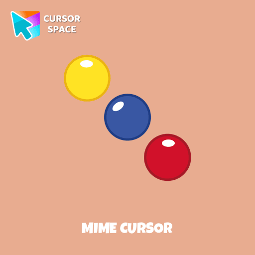 Mime cursor pointer cursor